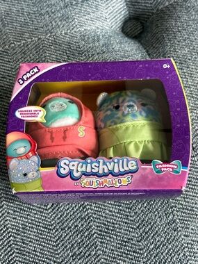 Squishville Fashion Pack by Squishmallows 2 Pack Mini Plush- NIB